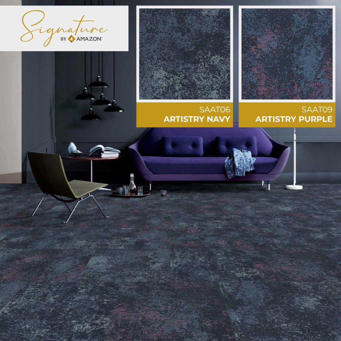 SAAT06 - ARTISTRY NAVY + SAAT09 - ARTISTRY PURPLE
