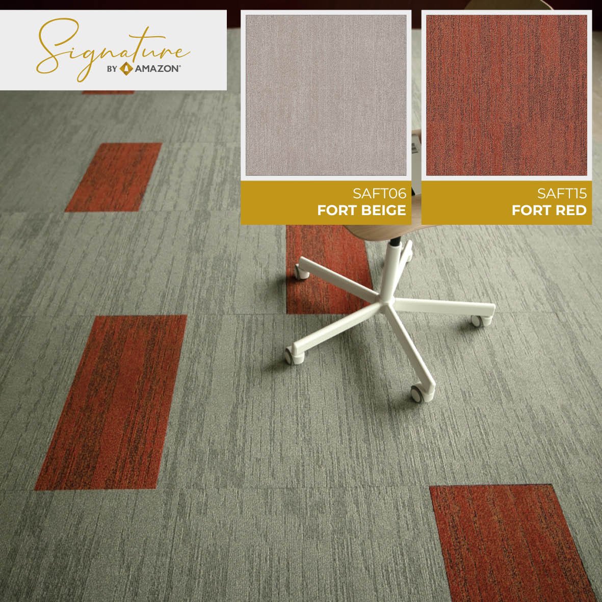 SAFT06 - FORT BEIGE + SAFT15 - FORT RED