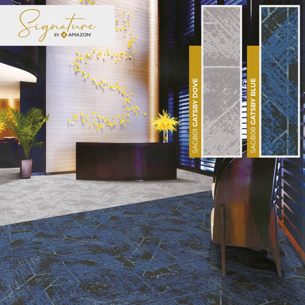 SAGB01 - GATSBY DOVE + SAGB08 - GATSBY BLUE