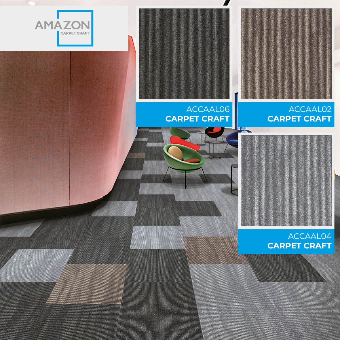AMAZON CARPET CRAFT - ACCAAL02 + ACCAAL04 + ACCAAL06
