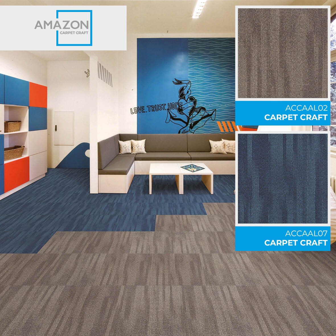 AMAZON CARPET CRAFT - ACCAAL02 + ACCAAL07