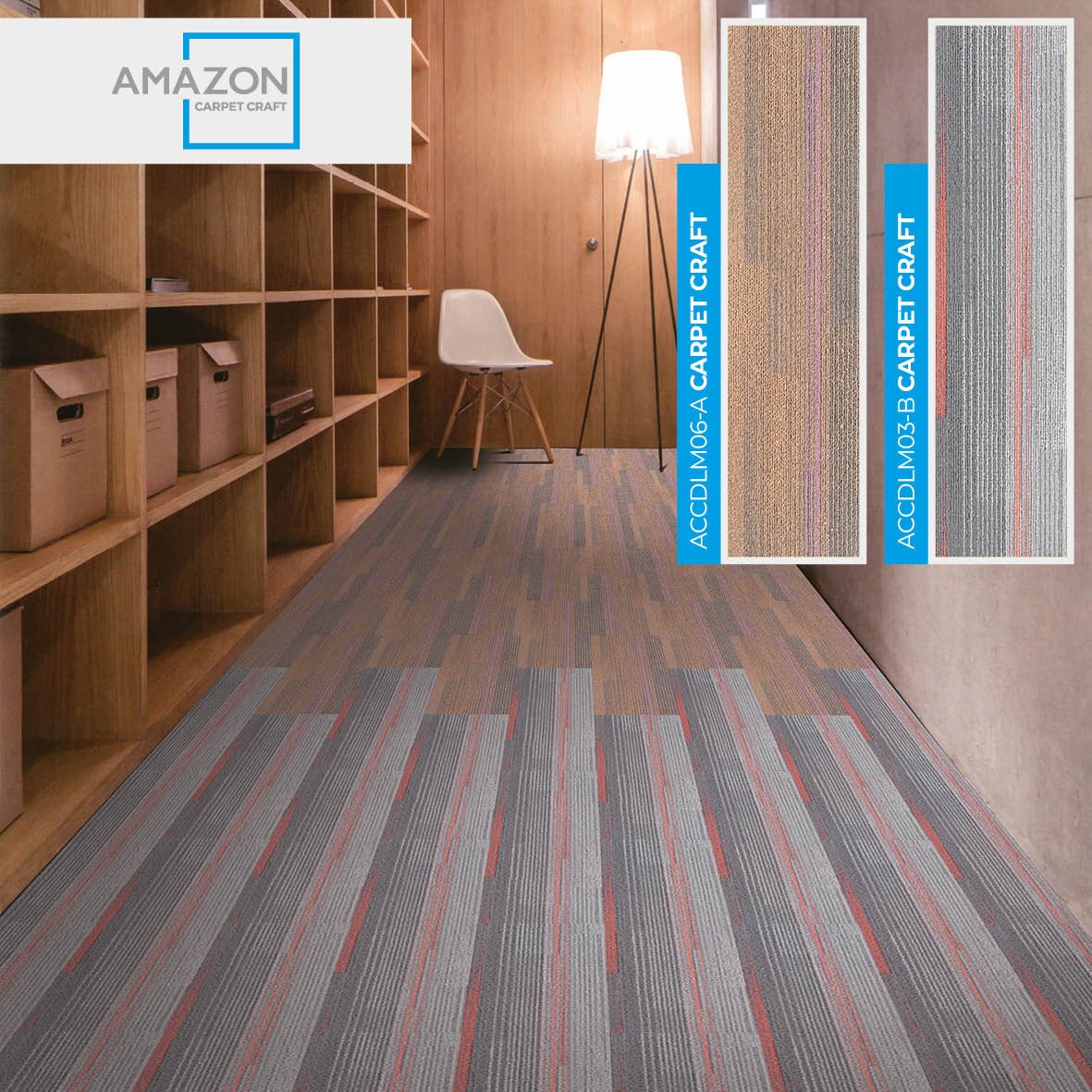 AMAZON CARPET CRAFT - ACCDLM03-B + ACCDLM06-A