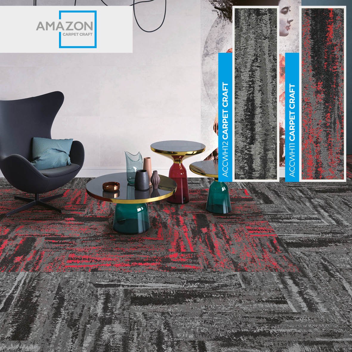 AMAZON CARPET CRAFT - ACCWH11 + ACCWH12