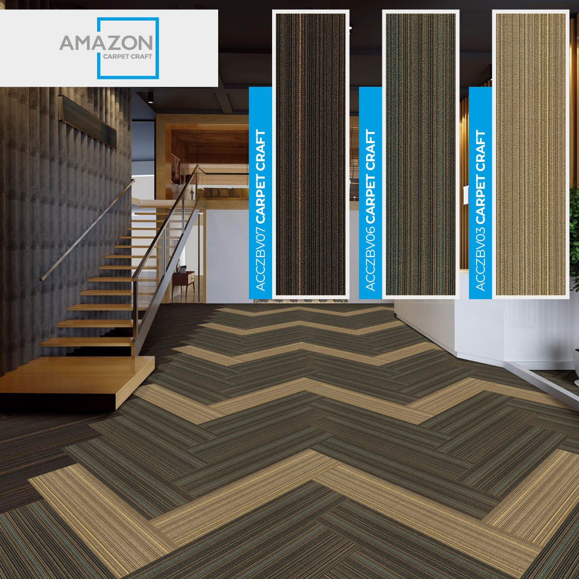 AMAZON CARPET CRAFT - ACCZBV03 + ACCZBV06 + ACCZBV07