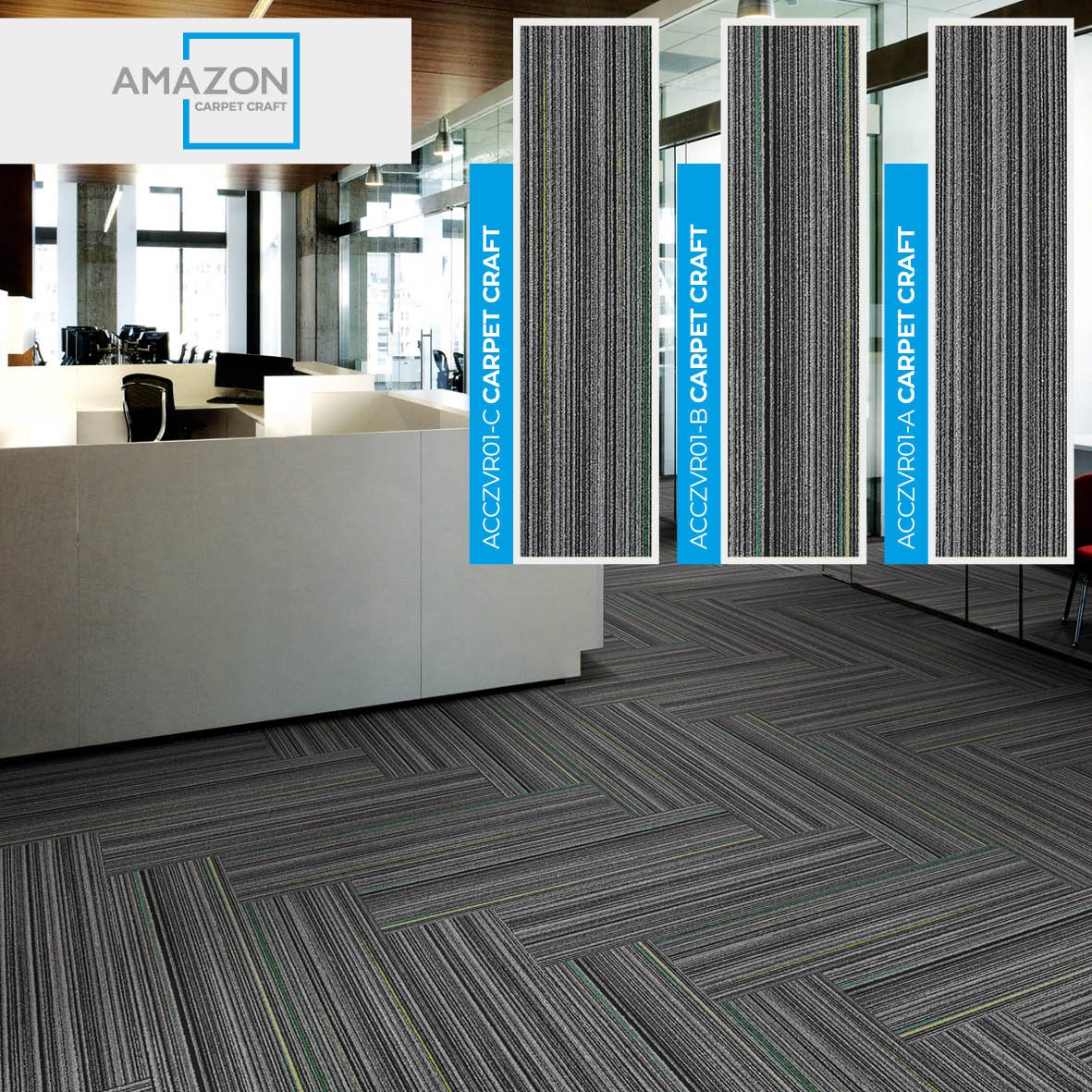 AMAZON CARPET CRAFT - ACCZVR01-A + ACCZVR01-B + ACCZVR01-C