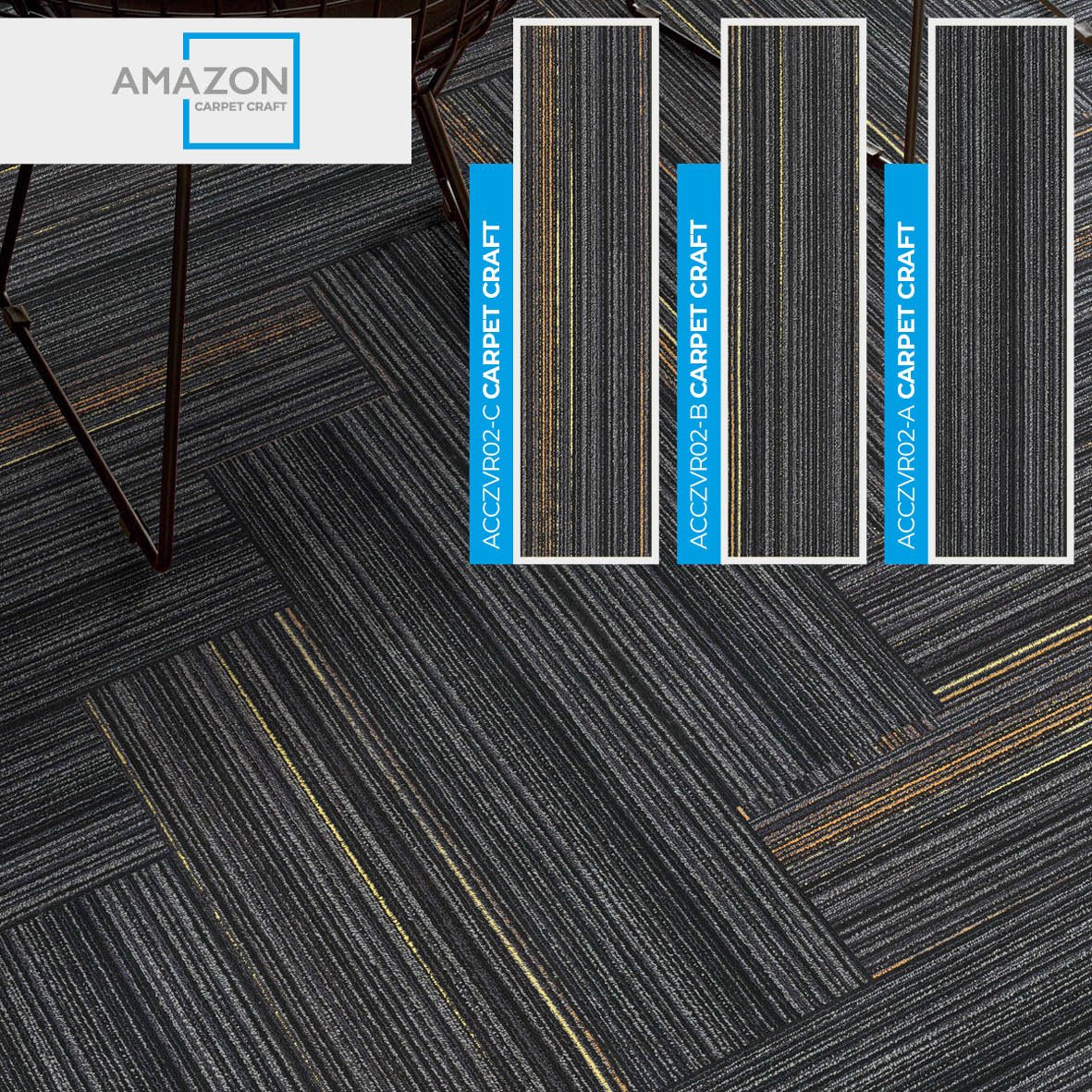 AMAZON CARPET CRAFT - ACCZVR02-A + ACCZVR02-B + ACCZVR02-C