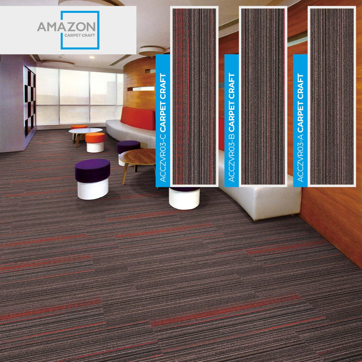 AMAZON CARPET CRAFT - ACCZVR03-A + ACCZVR03-B + ACCZVR03-C